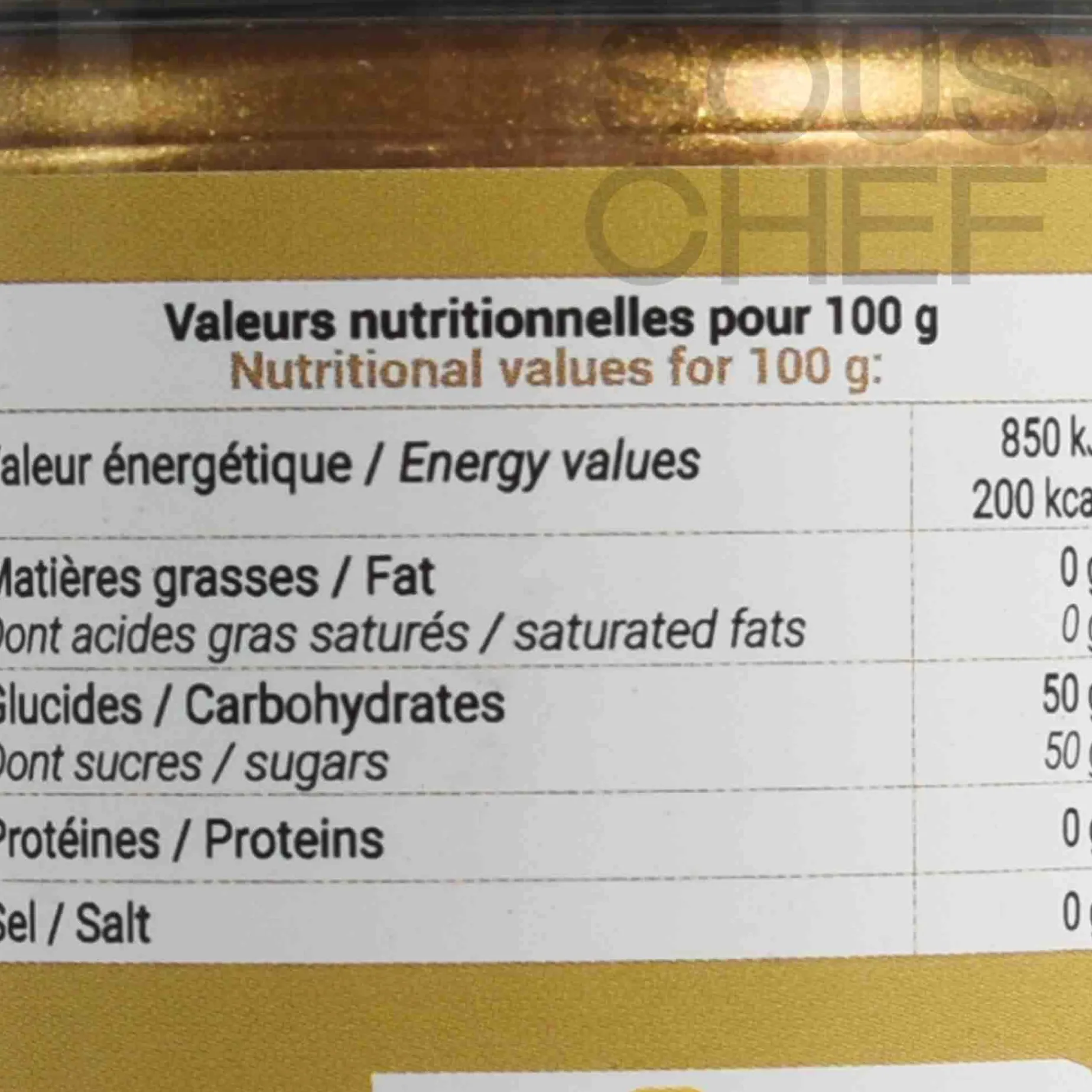 Deco Relief Gold Sparkling Metallic Powder, 40g