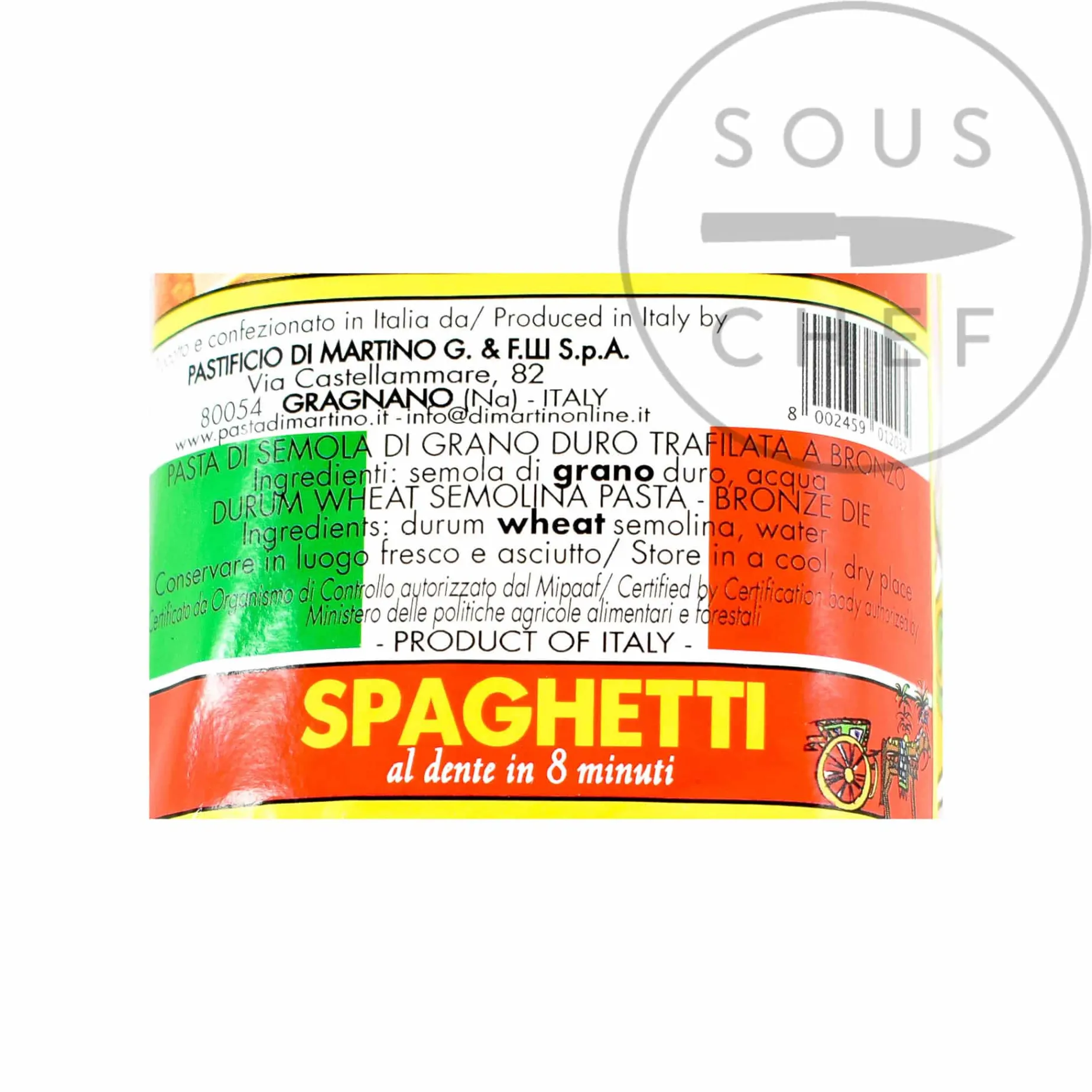 Dolce & Gabbana Gragnano IGP Spaghetti Lunghi, 1kg