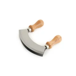 Double Bladed Mezzaluna Herb Knife