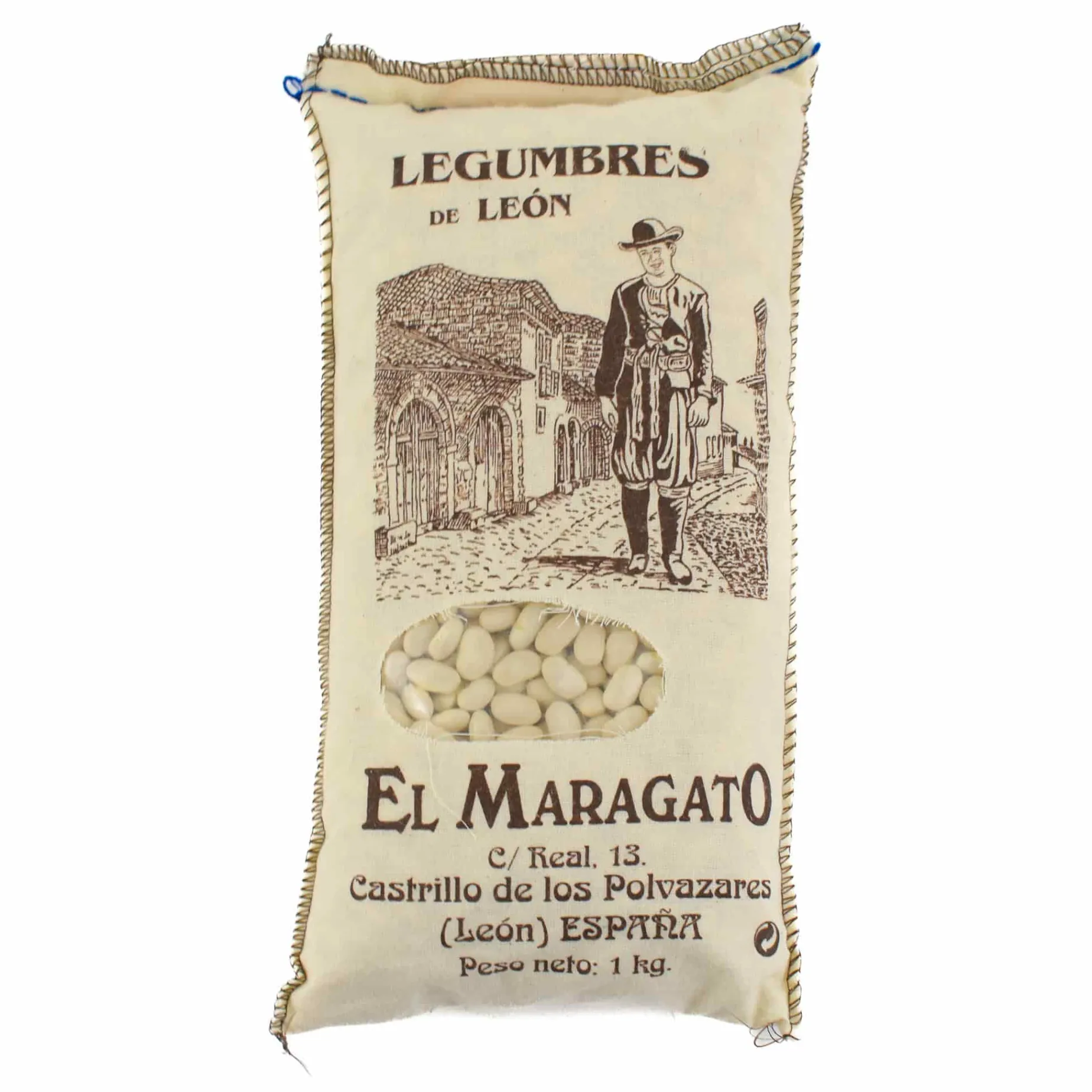 Dried Alubia Beans from Leon, 1kg