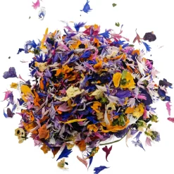 Edible Dried Mixed Flower Petals, 3g