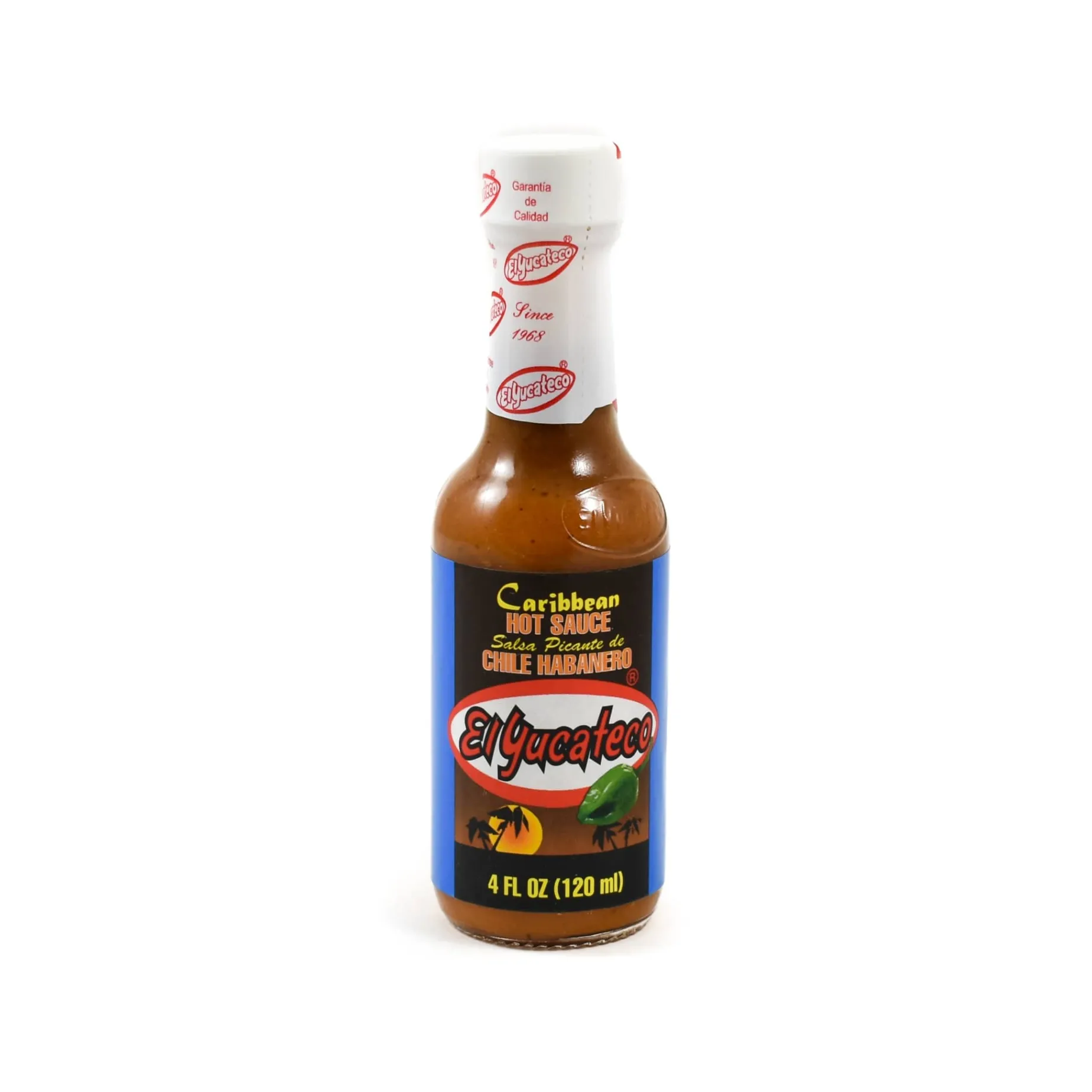 El Yucateco Habanero Caribbean Sauce, 120ml