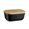 Emile Henry Black Bread Storage Box