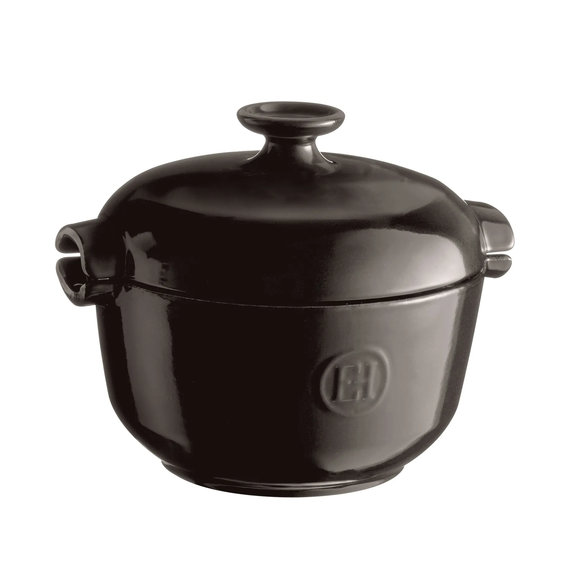 Emile Henry Black Rice Cooking Pot, 2.5 Litre