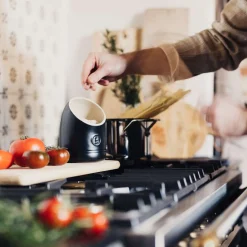 Emile Henry Black Salt Pig, 15.5cm