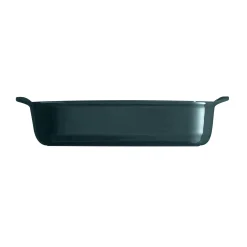 Emile Henry Dark Teal Roasting Dish