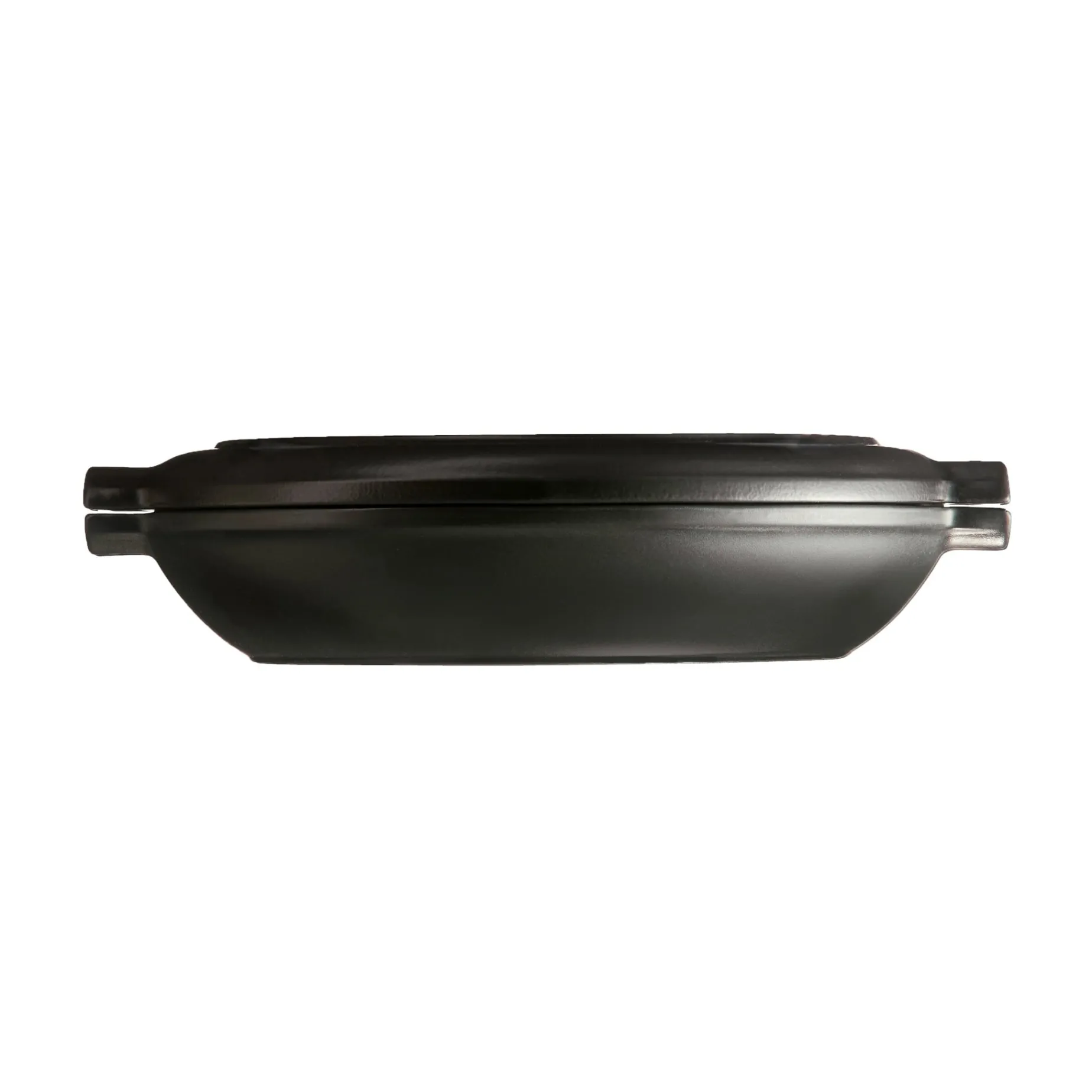 Emile Henry Delight Black Ceramic Induction Tarte Tatin Set, 32.5cm
