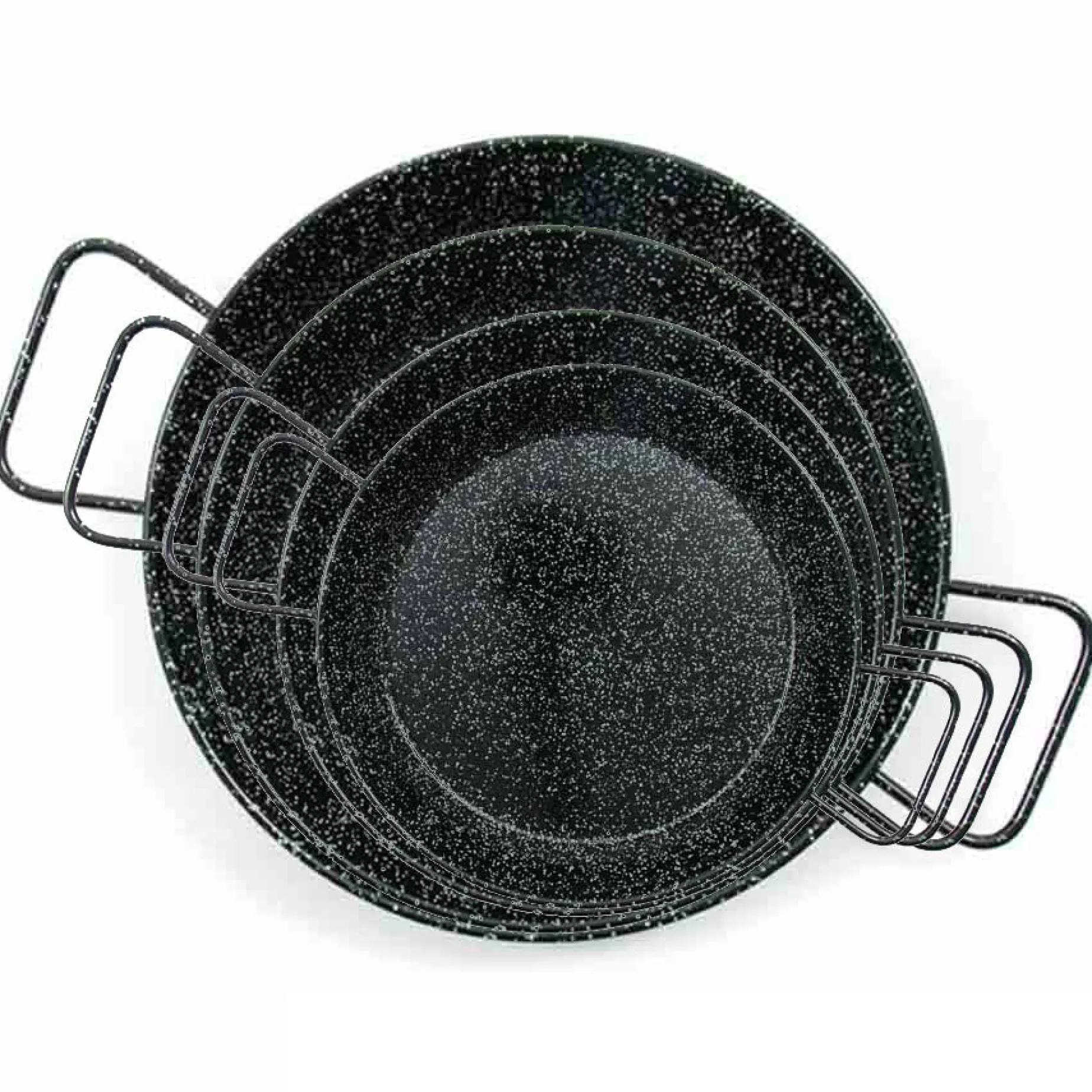 Enamelled 8 Person Paella Pan, 33.5cm