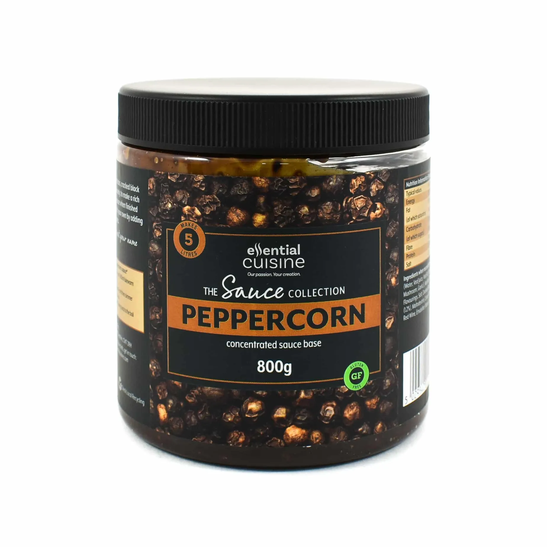 Essential Cuisine Peppercorn Sauce Base, 800g