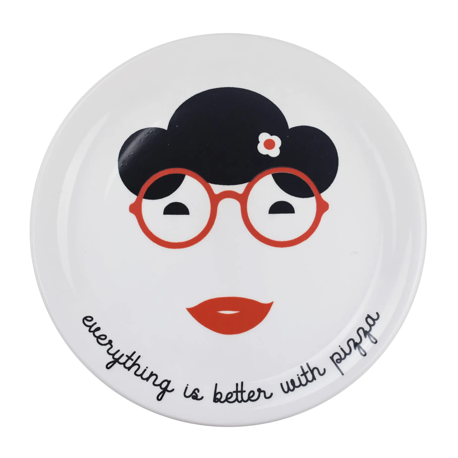 Everything Is Better With Pizza Pizza Plate, 31cm