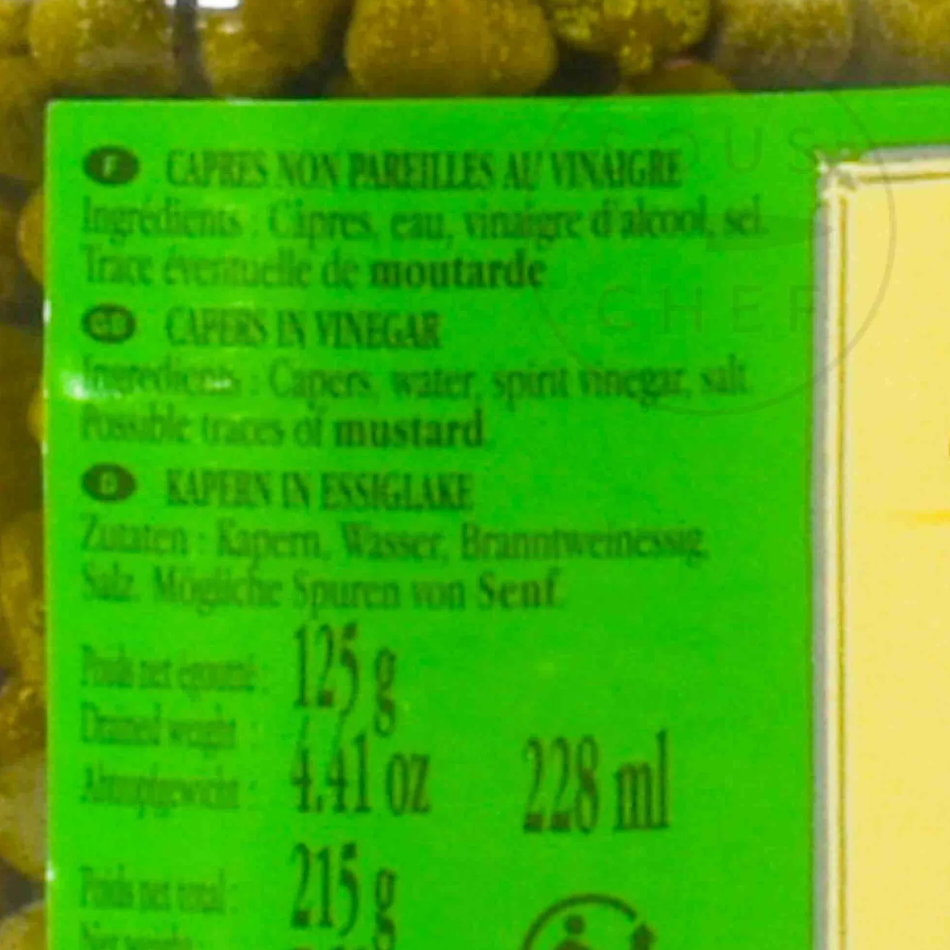 Fallot Capers, 125g