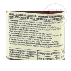 Fiasconaro Orange Marmalade, 360g