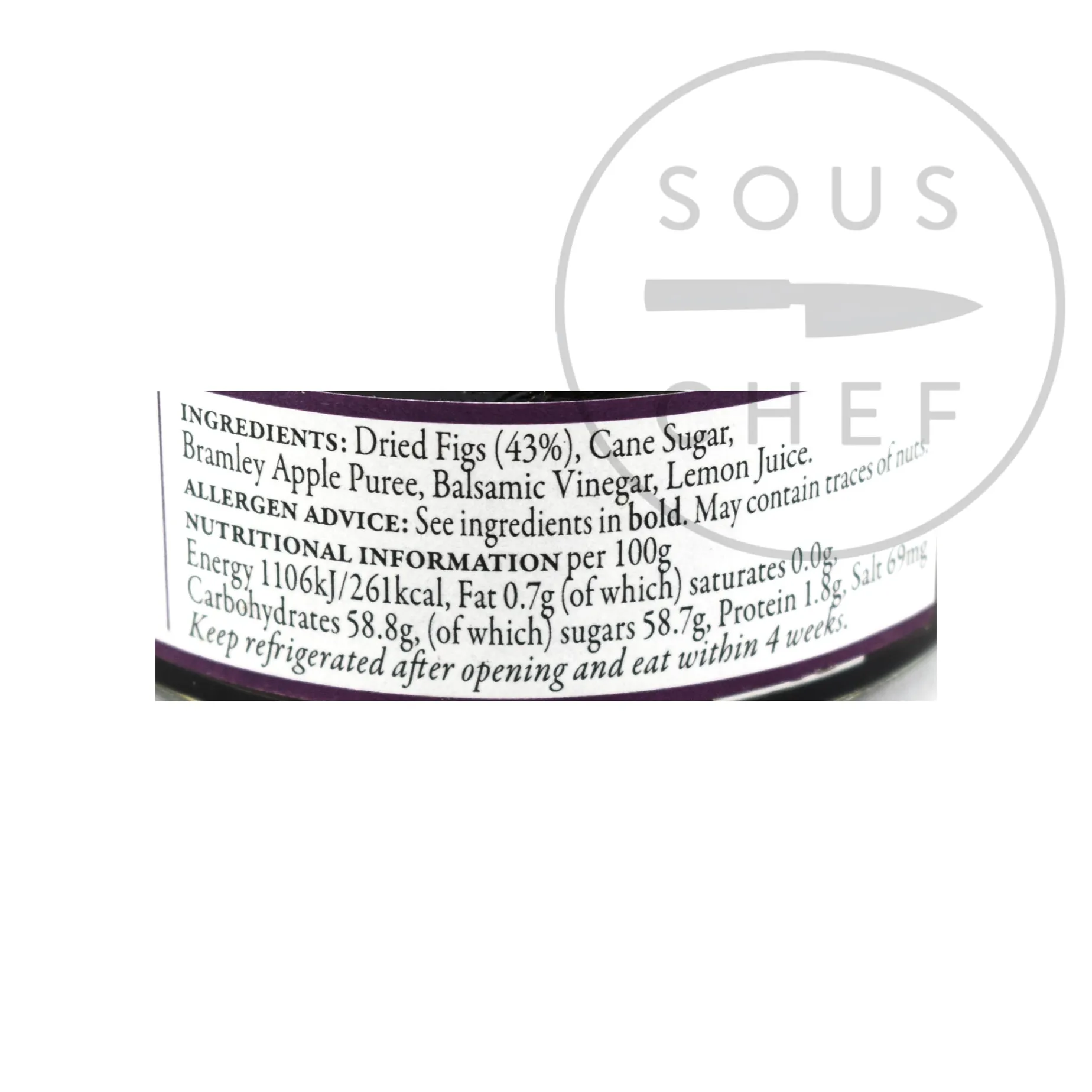 Fig Preserve for Cheese, 113g