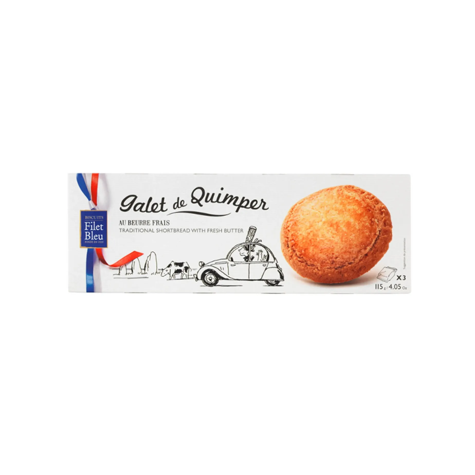 Filet Bleu Traditional Shortbread, 115g