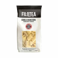 Filotea Paccheri Durum Wheat Semolina Pasta, 500g