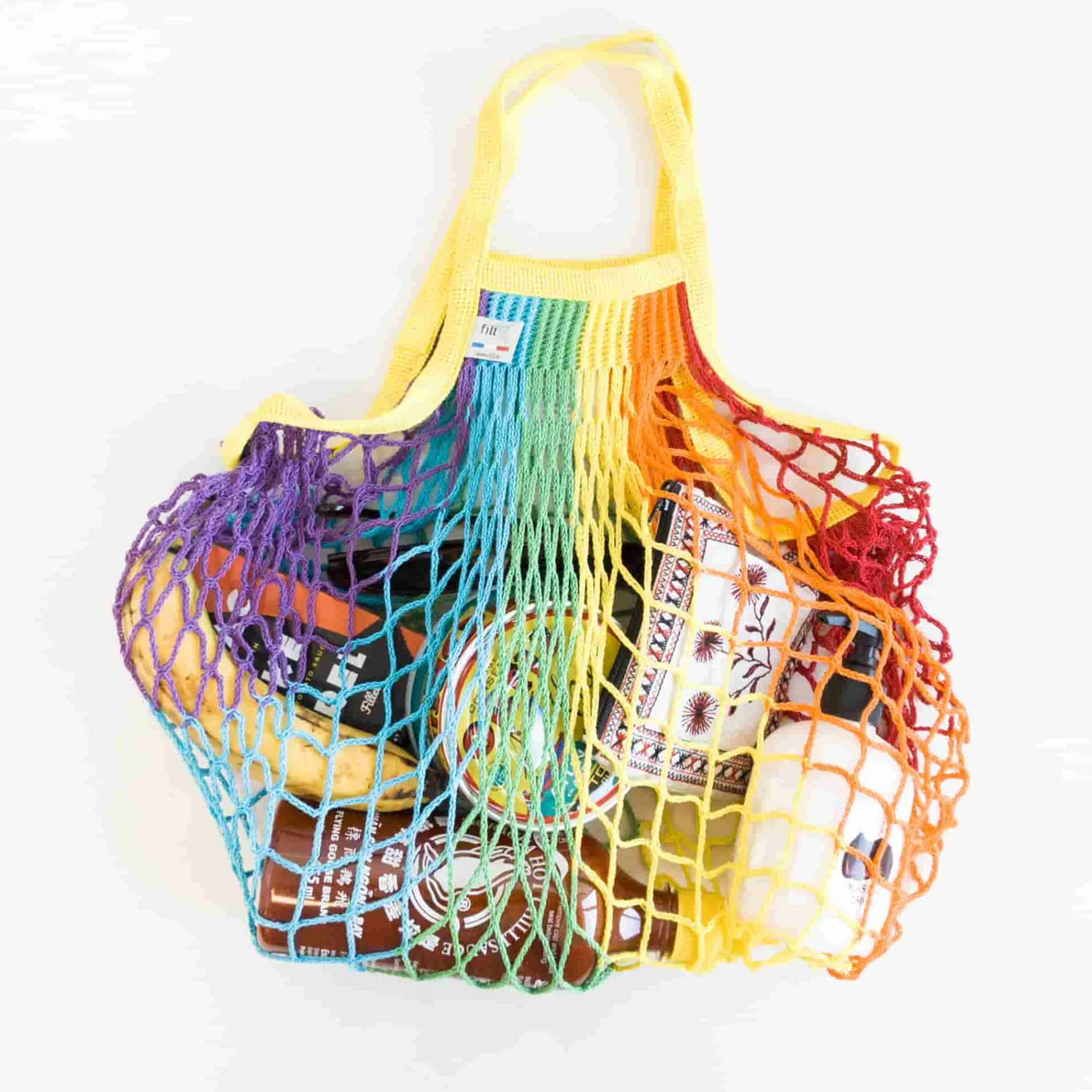 Filt String Bag in Rainbow