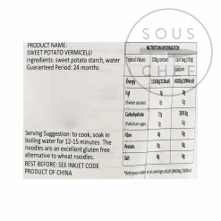 Fish Well Brand Sweet Potato Vermicelli