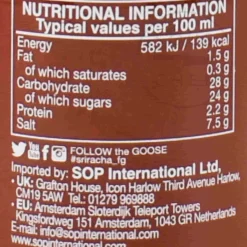 Flying Goose Sriracha Wasabi, 200ml