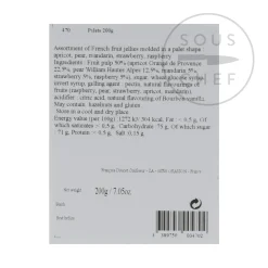 Francois Doucet Fruit Jellies, 200g