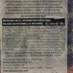 Garcia de la Cruz Coupage Blend Extra Virgin Olive Oil in Tin, 500ml