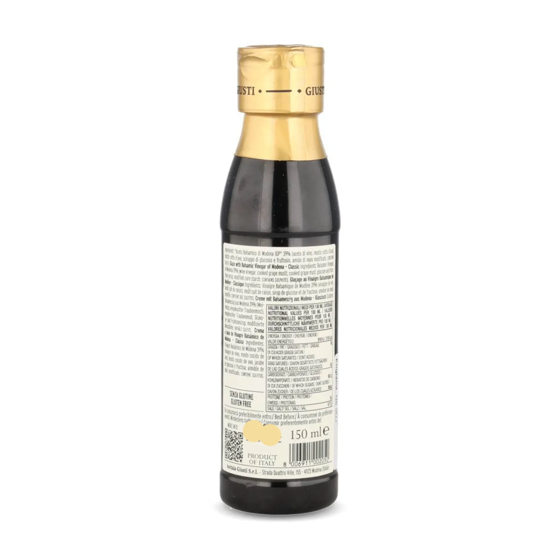 Giusti Classic Crema Balsamic Glaze, 150ml
