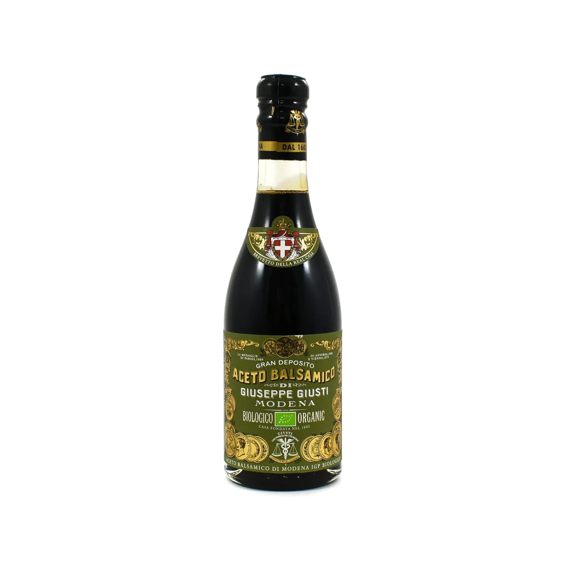 Giusti Organic 3 Gold Medal Balsamic Vinegar 12 Year Aged, 250ml
