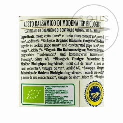 Giusti Organic Balsamic Vinegar 6 Year Aged, 250ml