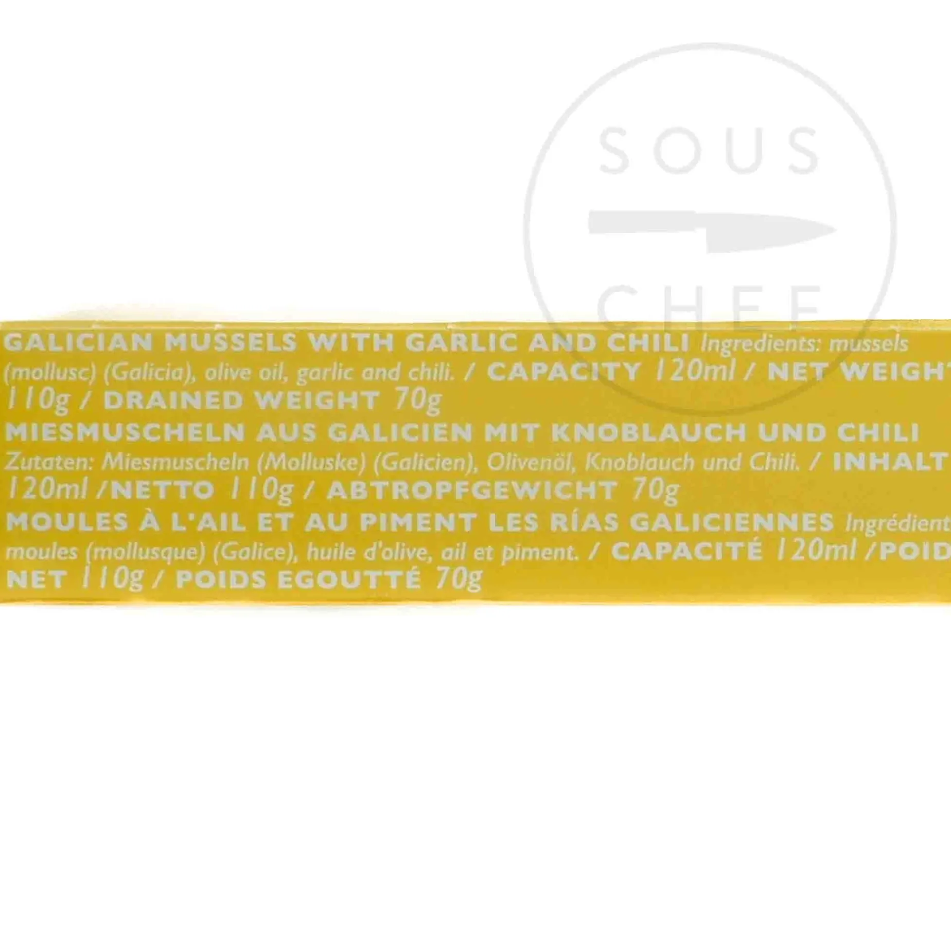 Gourmet Mussels in a Spicy Garlic Sauce, 111g