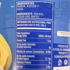 Goya Papaya Chunks in Heavy Syrup, 963g