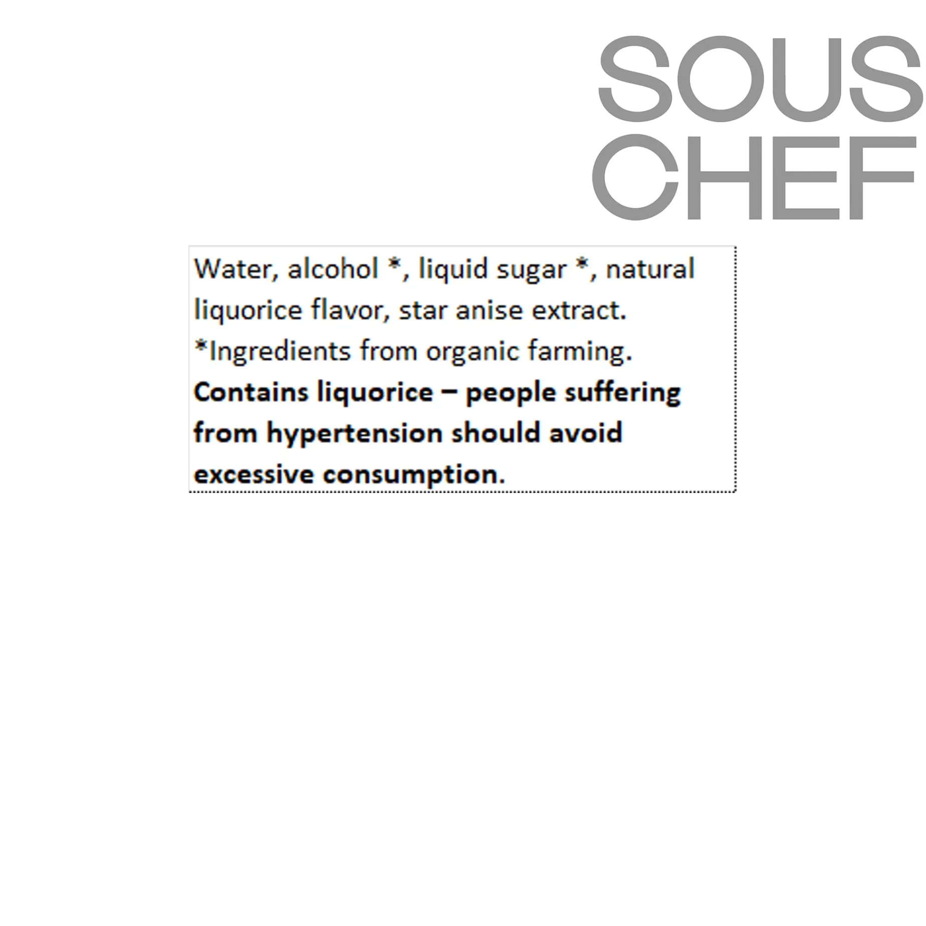 Grand Rubern Organic Pastis 45V, 700ml