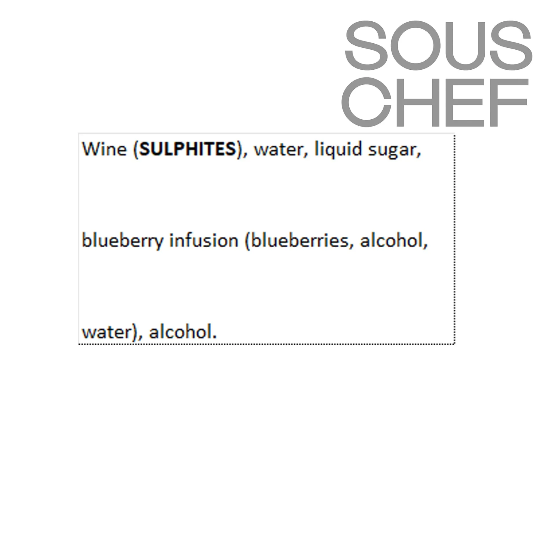 Grand Rubren Blueberry Aperitif 15V, 500ml