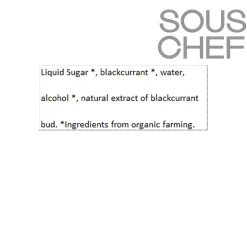 Grand Rubren Organic Blackcurrant Liquer 15V, 700ml