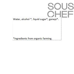 Grand Rubren Organic Genepi Liqueur from The Alps 40% ABV, 700ml