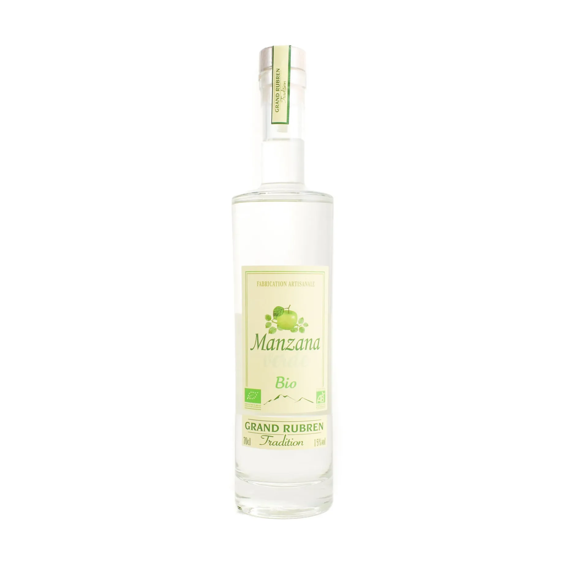 Grand Rubren Organic Manzana Green Apple Liqueur 15V, 700ml
