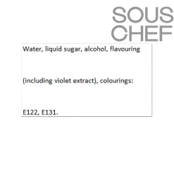 Grand Rubren Violet Liqueur 18V, 500ml