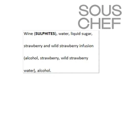 Grand Rubren Wild Strawberry Aperitif 15V, 500ml