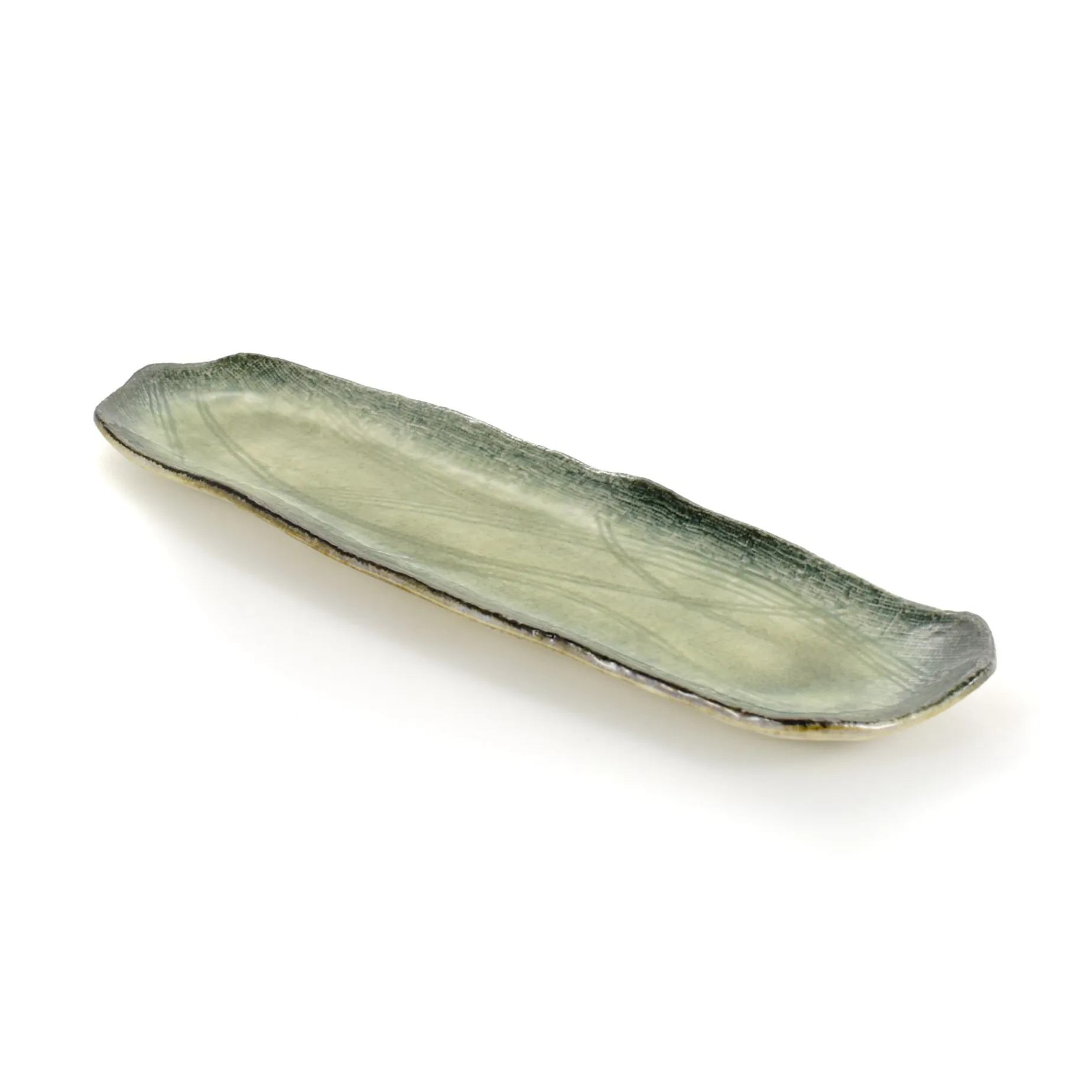 Green Glaze Sushi Platter