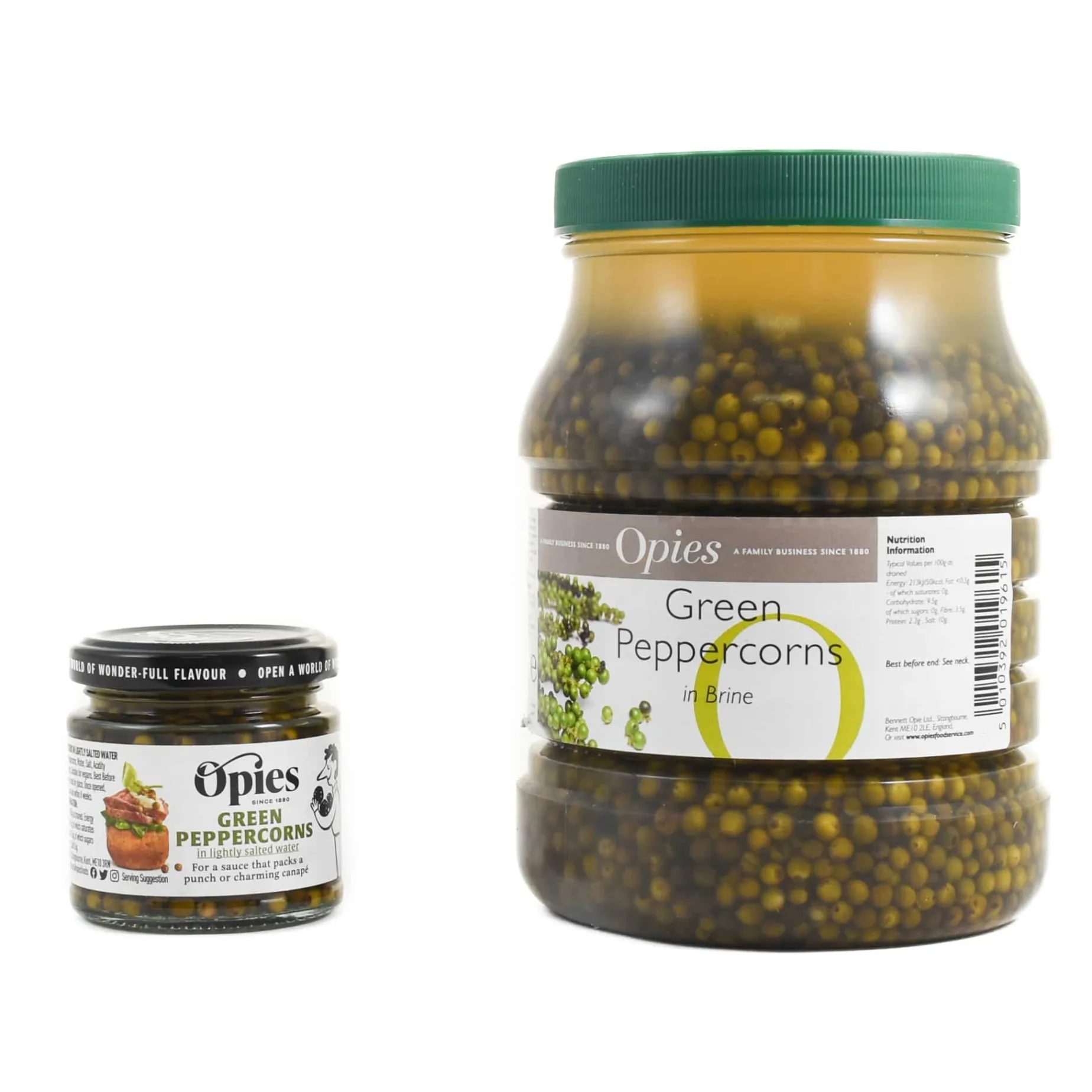 Green Peppercorns in Brine