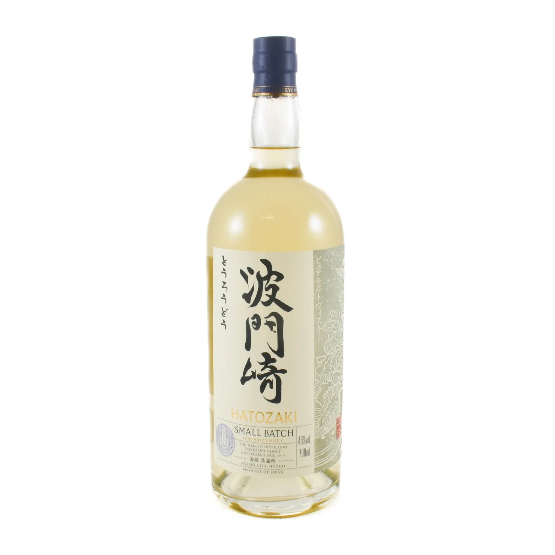 Hatozaki Pure Malt Whisky 46%, 700ml
