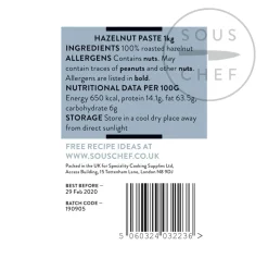 Hazelnut Paste for Catering, 1kg