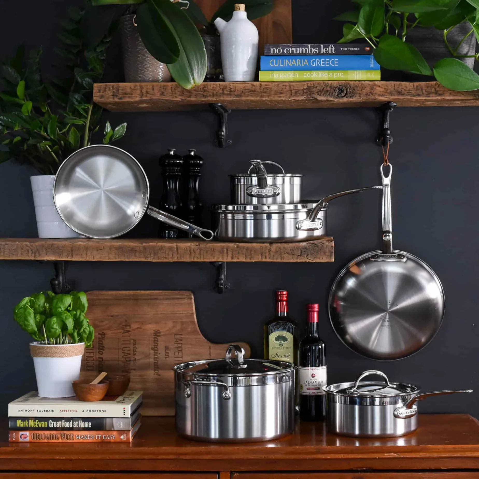 Hestan ProBond Stainless Steel 6 Piece Cookware Set