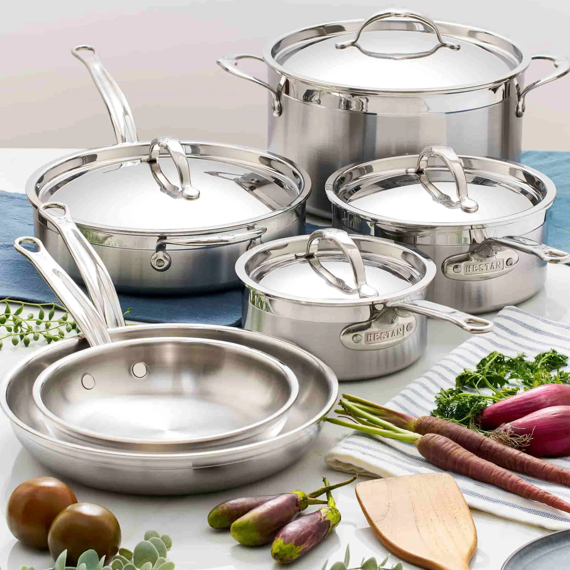 Hestan ProBond Stainless Steel 6 Piece Cookware Set
