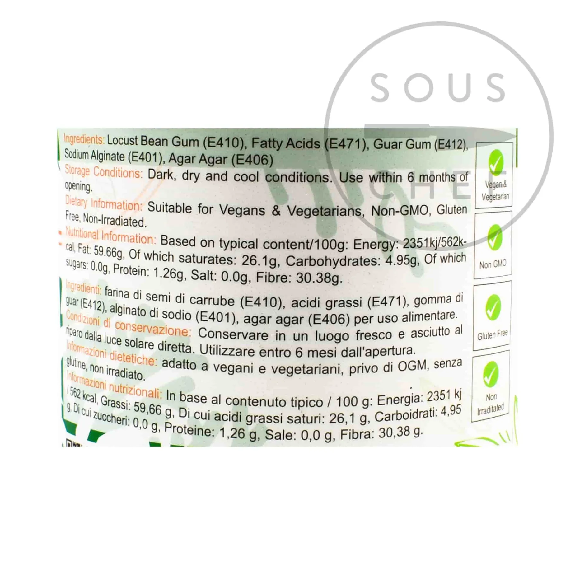 Ice Cream Stabiliser & Improver, 100g