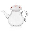 Ichendorf Milano Limited Edition Optic White Mushroom Teapot