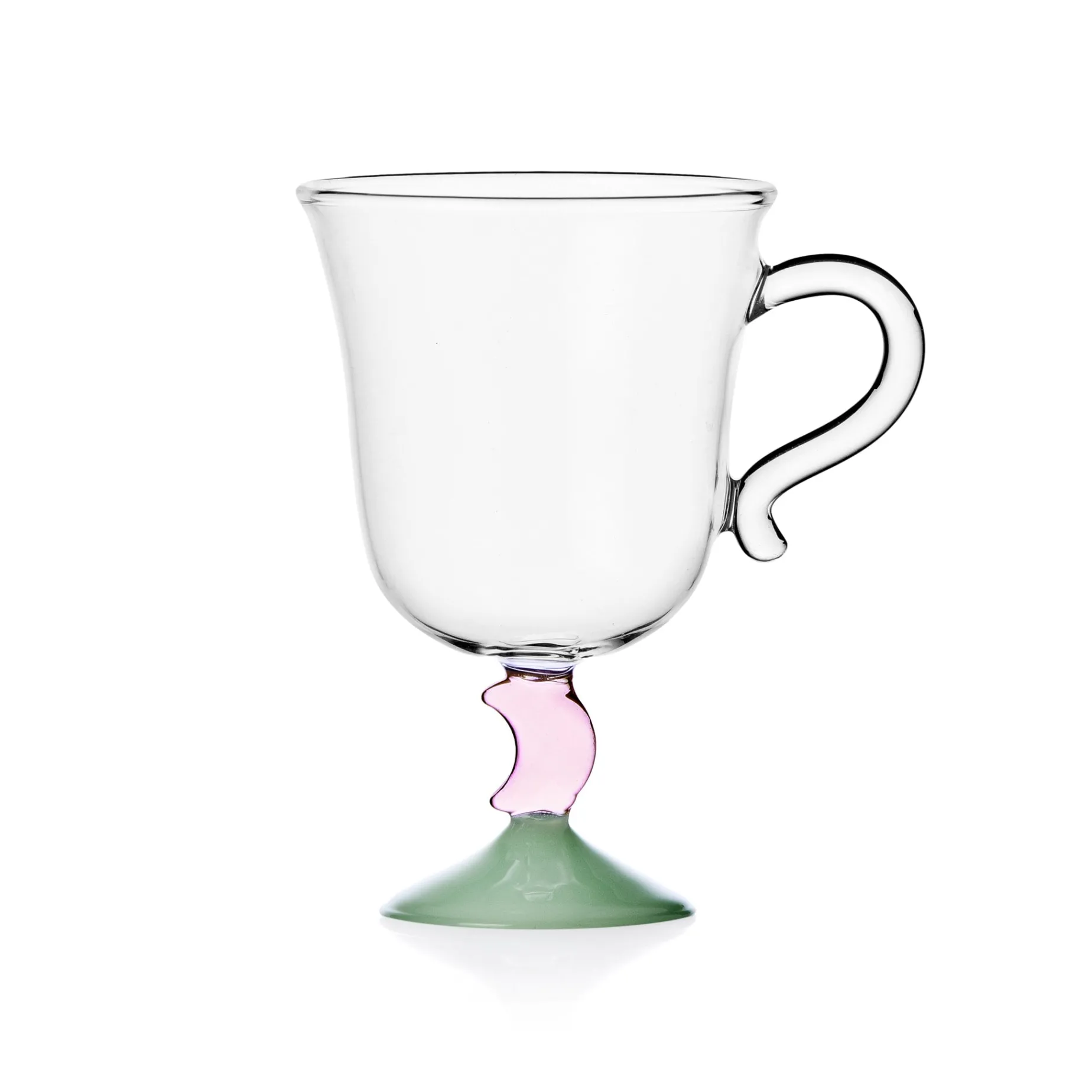 Ichendorf Milano Pink Mug with Moon, 12.5cm