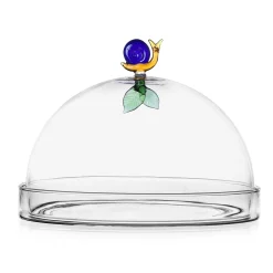 Ichendorf Milano Snail Dish with Dome, 12.5x20cm
