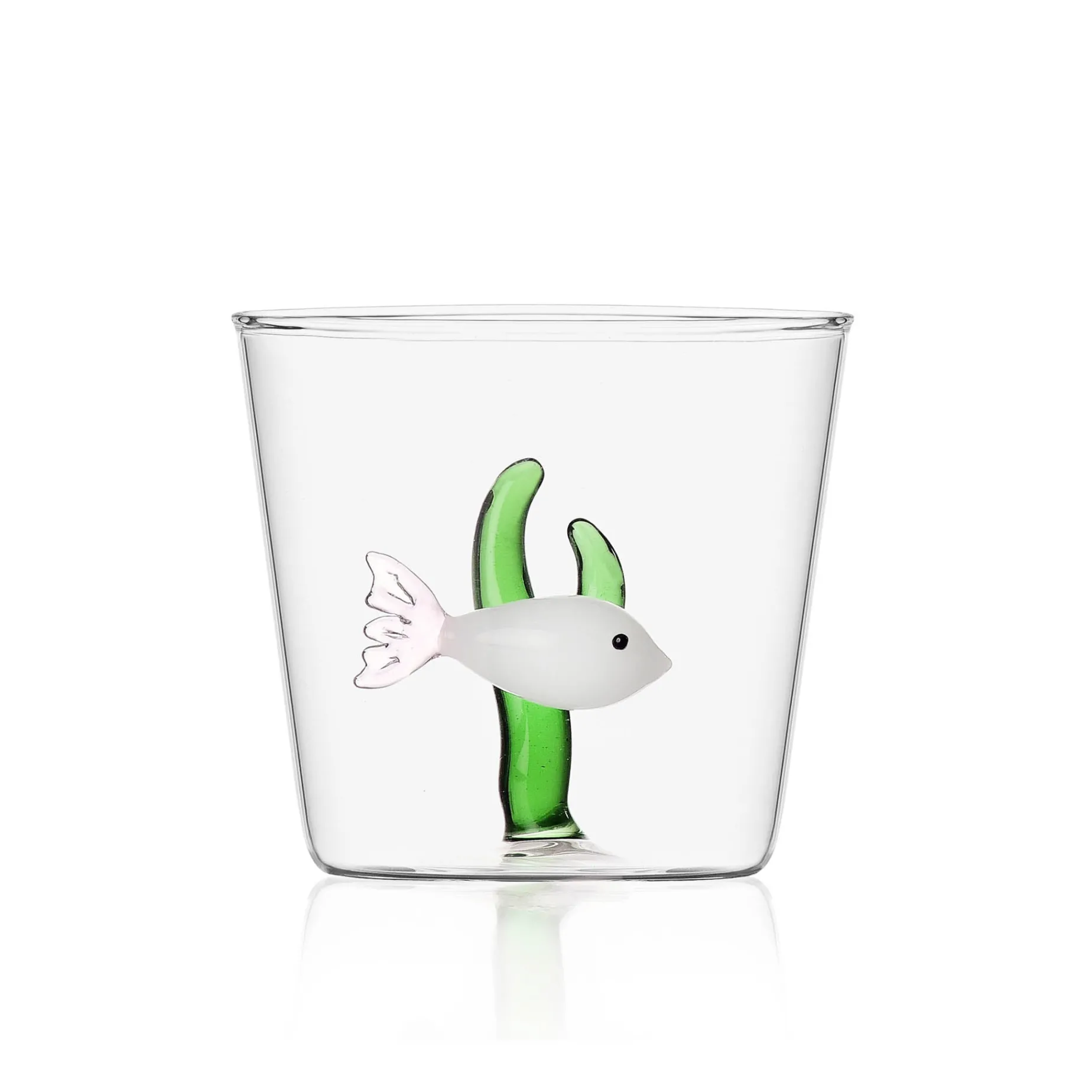 Ichendorf Milano White Fish with Coral Tumbler, 300ml