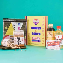Japan Easy Bowls & Bento Cookbook & Ingredients Set