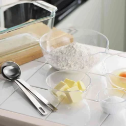 Japanese Stainless Steel Teaspoon Measure, 19cm