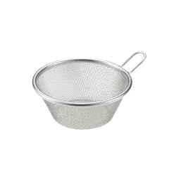 Japanese Stainless Steel Deep Strainer for Prep Bowl, 13cm